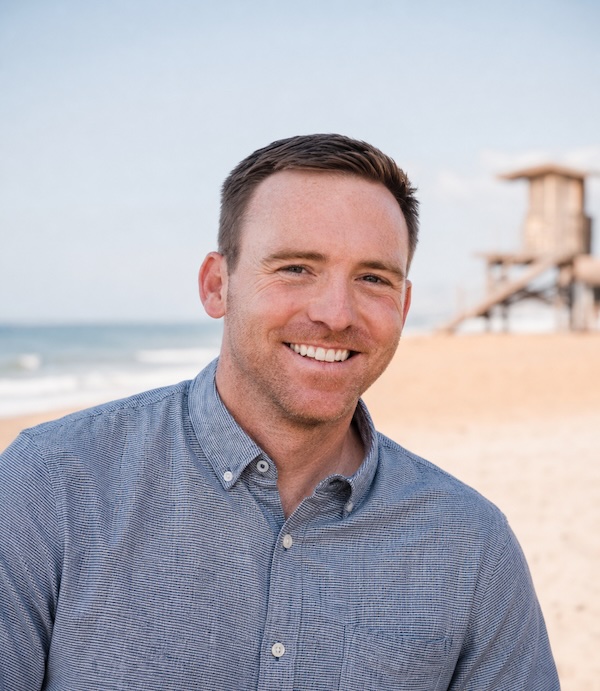 Duncan Shea, founder of Solomon Shea, outdoors in Orange County